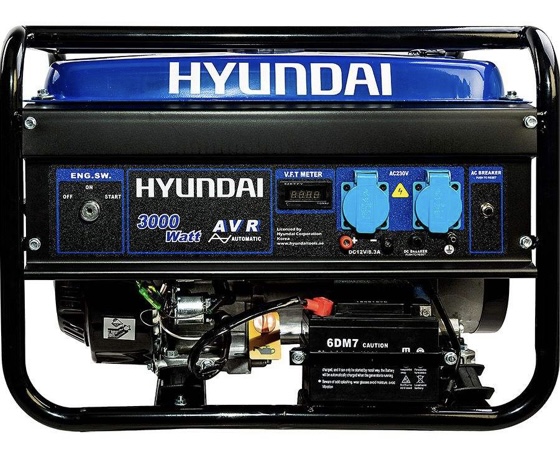 موتور برق 3 کیلو وات  هیوندای مدل HG5370